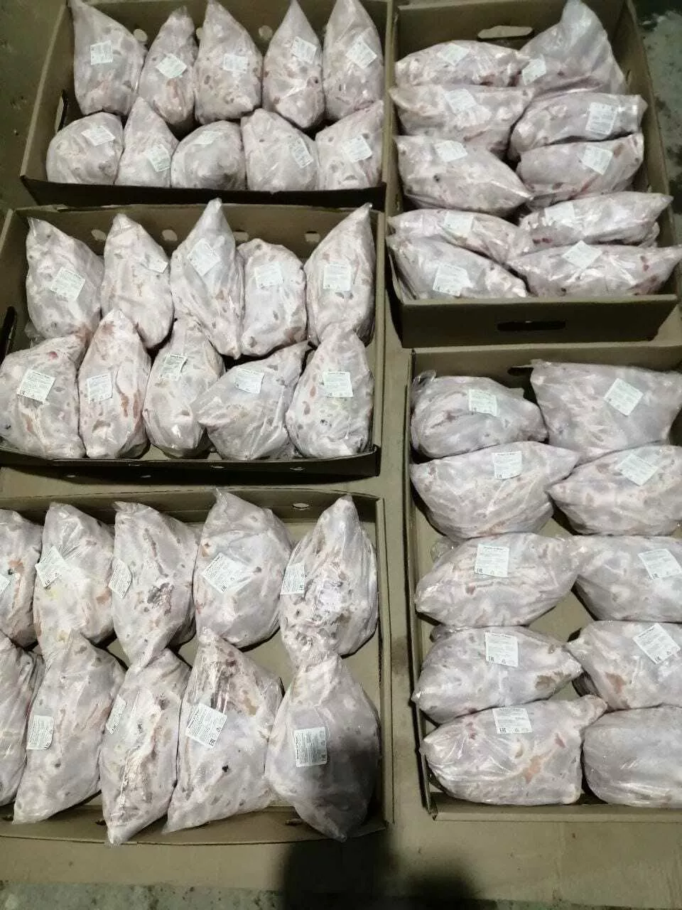 куриные лапы ЦБ кат.с фасованные по 1 кг в Брянске