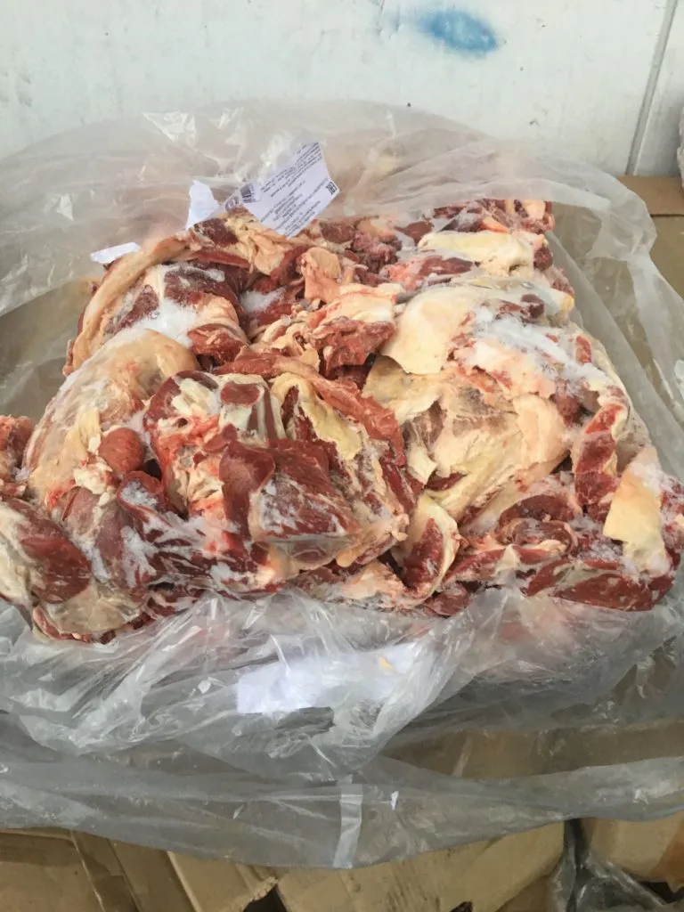 фотография продукта Мясо Говядины замороженное 2 сорт.